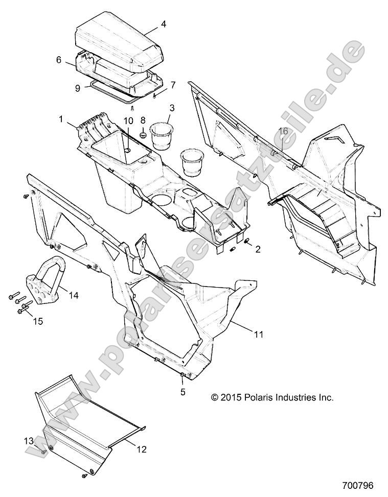 Body, Center Console