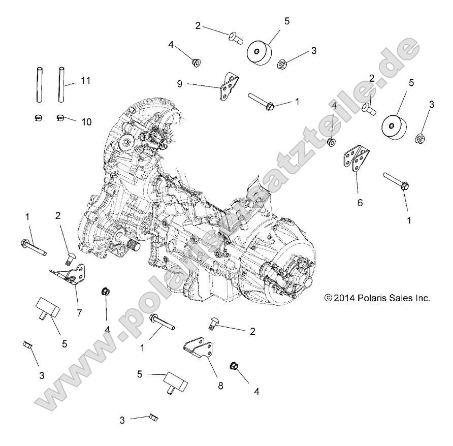 Engine, Engine and Transmission Mounting
