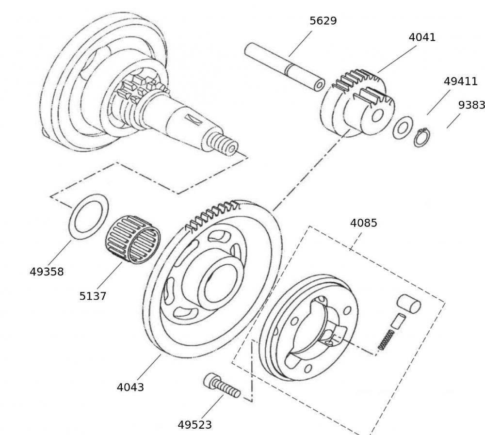 52672_58 Anlasserfreilauf
