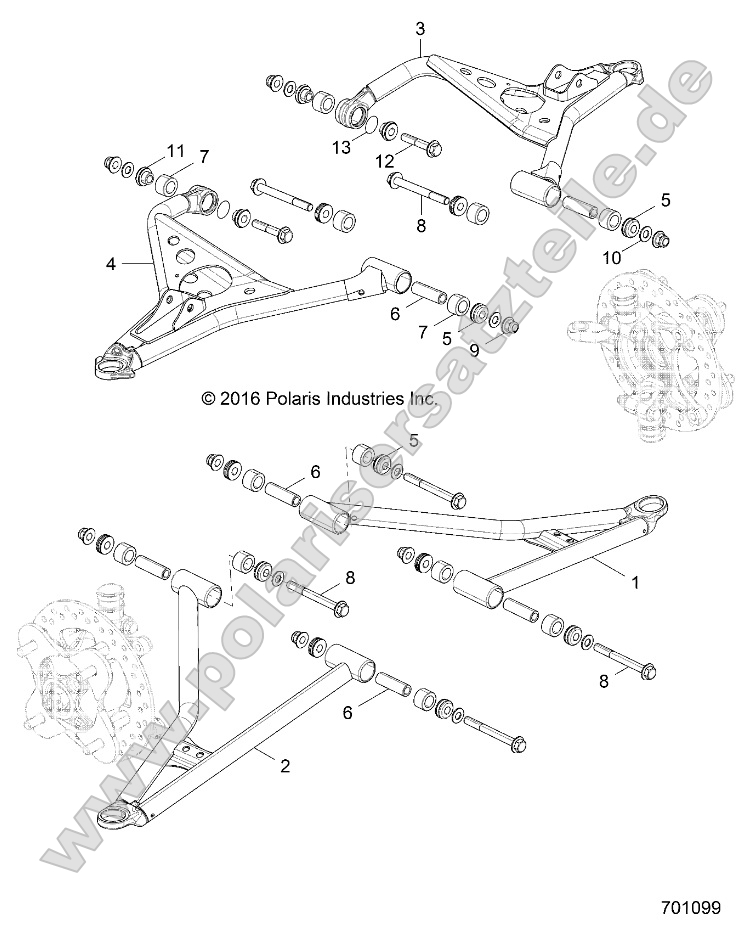Suspension, Front Control Arms
