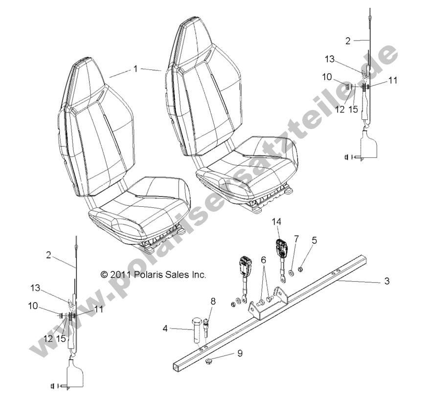BODY, SEAT MOUNTING and BELTS