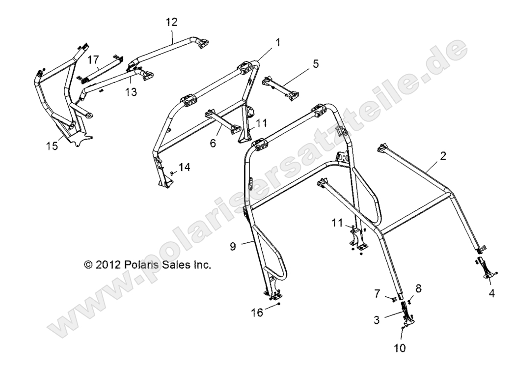 CHASSIS, CAB FRAME and SIDE BARS