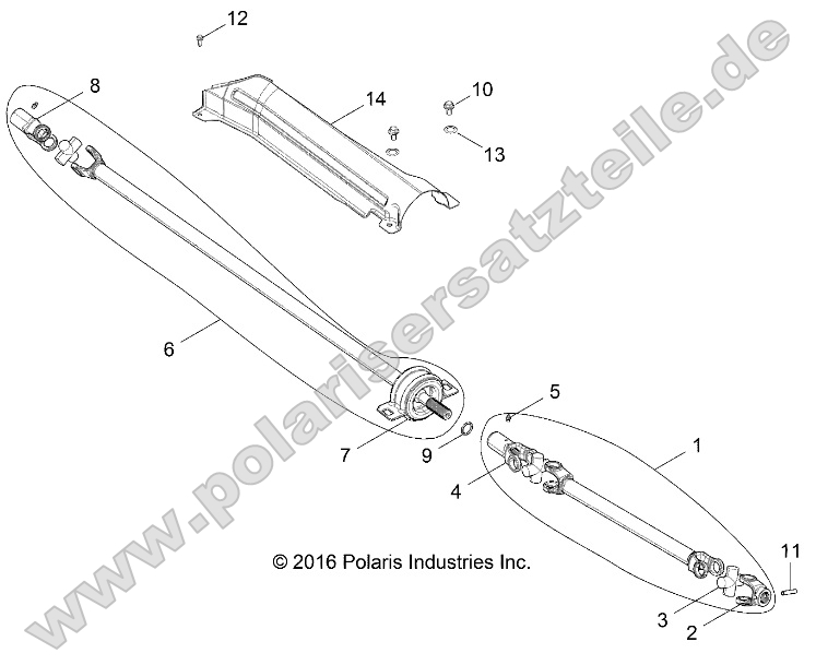 Drive Train, Prop Shaft