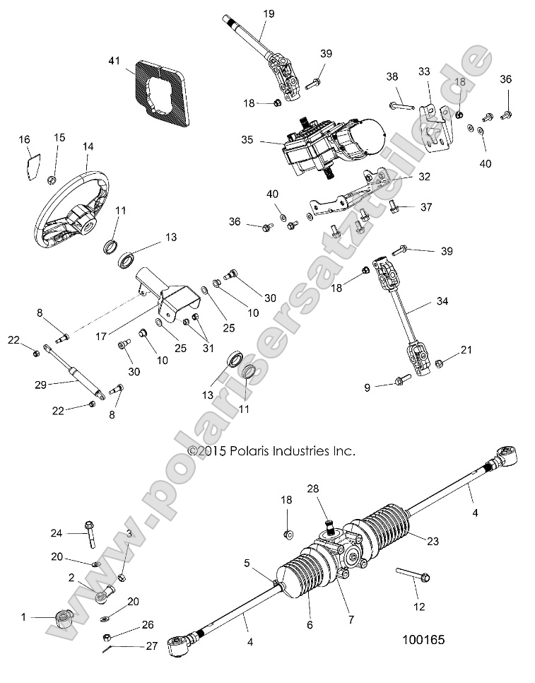 Steering, Steering Asm. (100165)