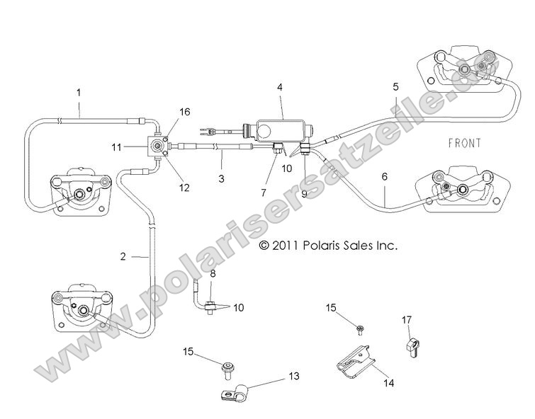 BRAKES, BRAKE LINES and MASTER CYLINDER
