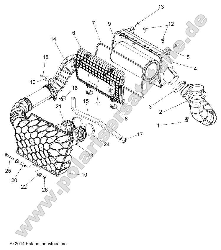 Engine, Air Intake System (49RGRAIRBOX151000)