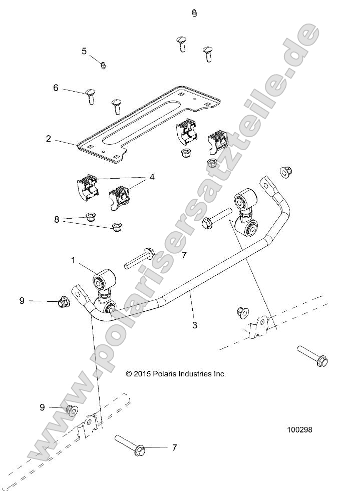 Suspension, Stabilizer Bar, Front
