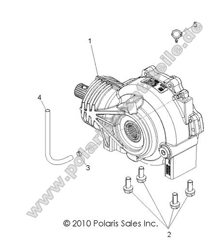 DRIVE TRAIN, FRONT GEARCASE