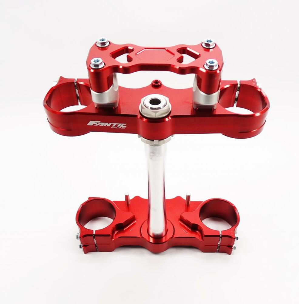 Fantic_CNC_Gabelbruecke_4T_rot___XXF_XEF_250_450_08651005 Fantic CNC Racing Gabelbrücke 4T rot - XXF 250 450 / XEF 250 450