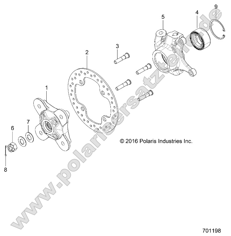 Suspension, Front Carrier