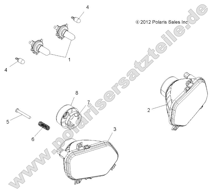 Electrical, Headlights
