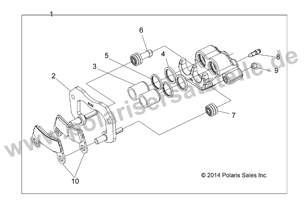 BRAKES, REAR CALIPER