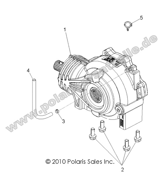 DRIVE TRAIN, FRONT GEARCASE