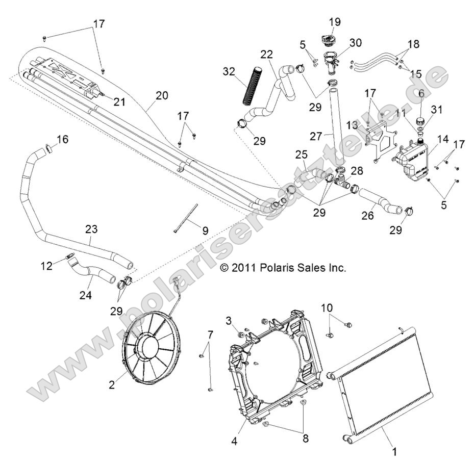 ENGINE, COOLING SYSTEM