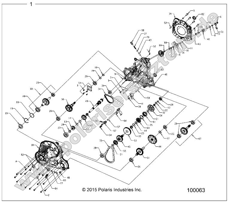 Drive Train, Main Gearcase