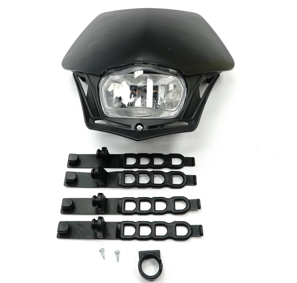 Fantic Scheinwerferverkleidung mit Scheinwerfer schwarz - 04198020