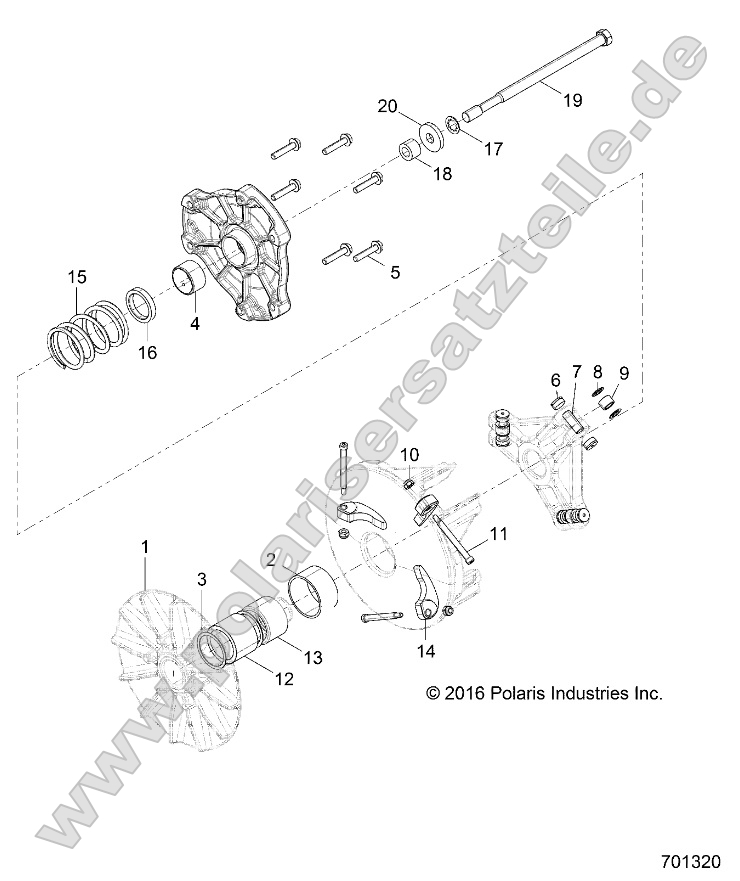 Drive Train, Primary Clutch