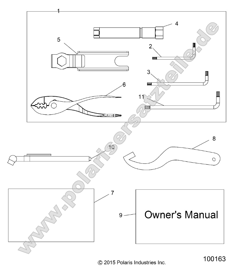 References, Tool Kit and Owners Manual