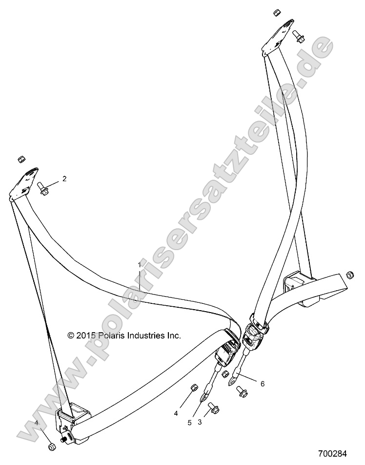 Body, Seat Belt Mounting (700284)