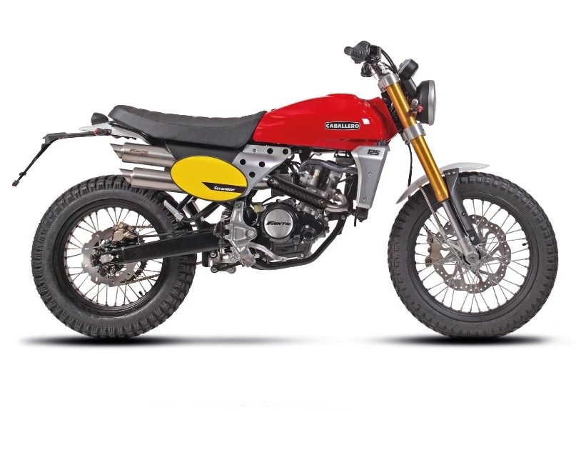 Fantic-Caballero-Scrambler-125 125 Caballero