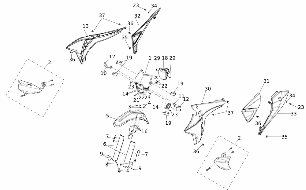 55908_0I9JRjamlPzG9Y Kunststoffteile vorne