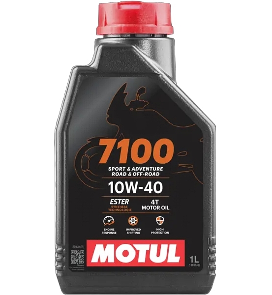 Motul Motoröl 7100 4T Ester-Technologie 10W40 - 1 Liter