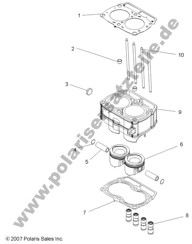 ENGINE, PISTON and CYLINDER