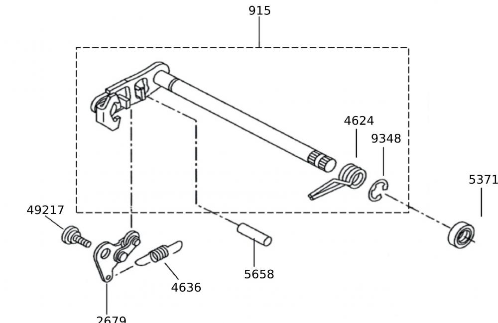 52612_112 Schaltwelle