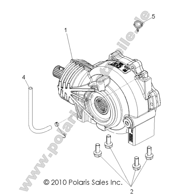 DRIVE TRAIN, FRONT GEARCASE