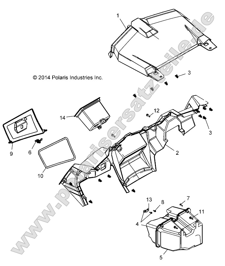 Body, Dash and Glovebox