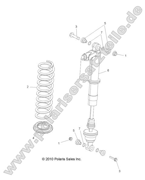 SUSPENSION, FRONT SHOCK MOUNTING
