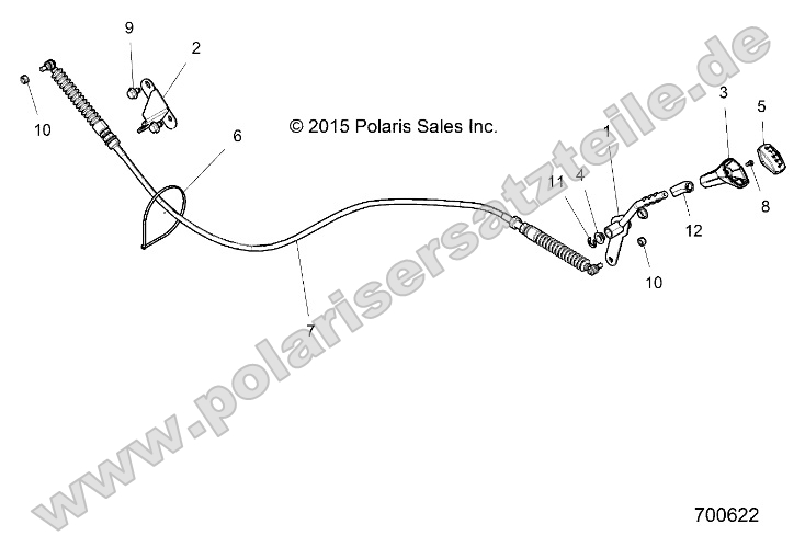 Drive Train, Gear Selector (700622)