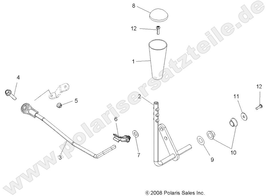 DRIVE TRAIN, GEAR SELECTOR