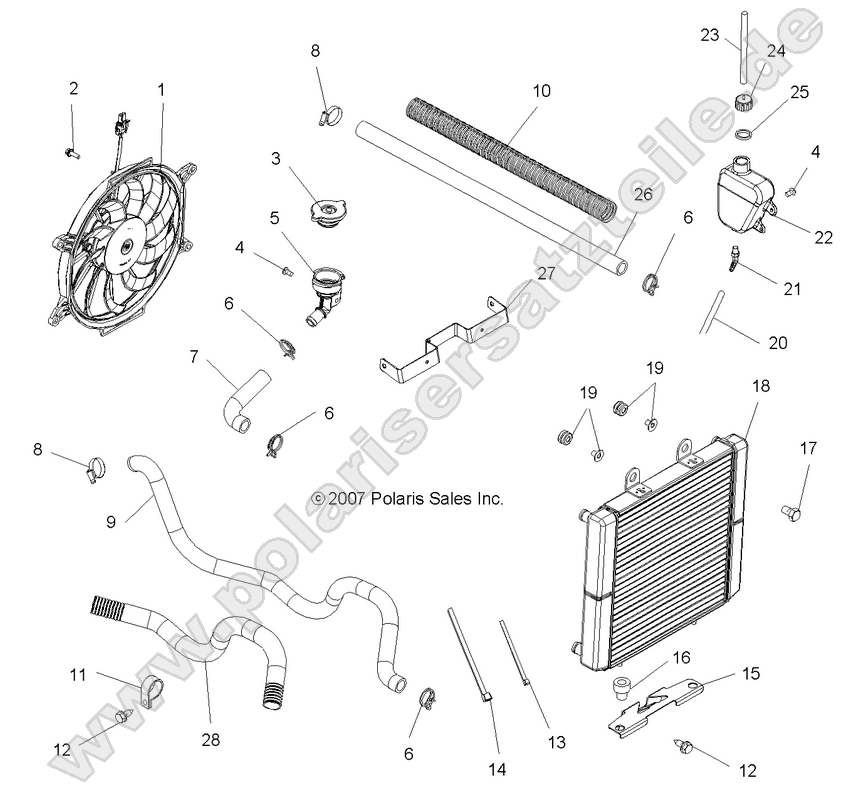 ENGINE, COOLING SYSTEM