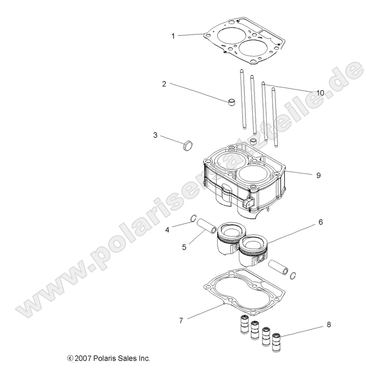 ENGINE, PISTON and CYLINDER