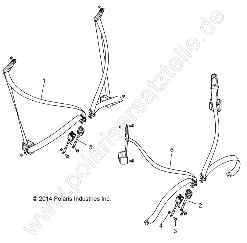 BODY, SEAT BELT MOUNTING