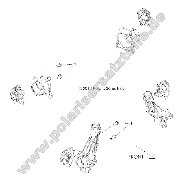 Brakes, Caliper Mounting