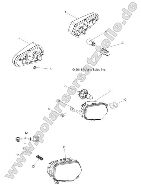 ELECTRICAL, HEADLIGHTS, TAILLIGHTS and BULBS