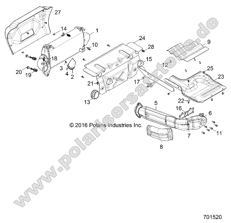Engine, Exhaust System