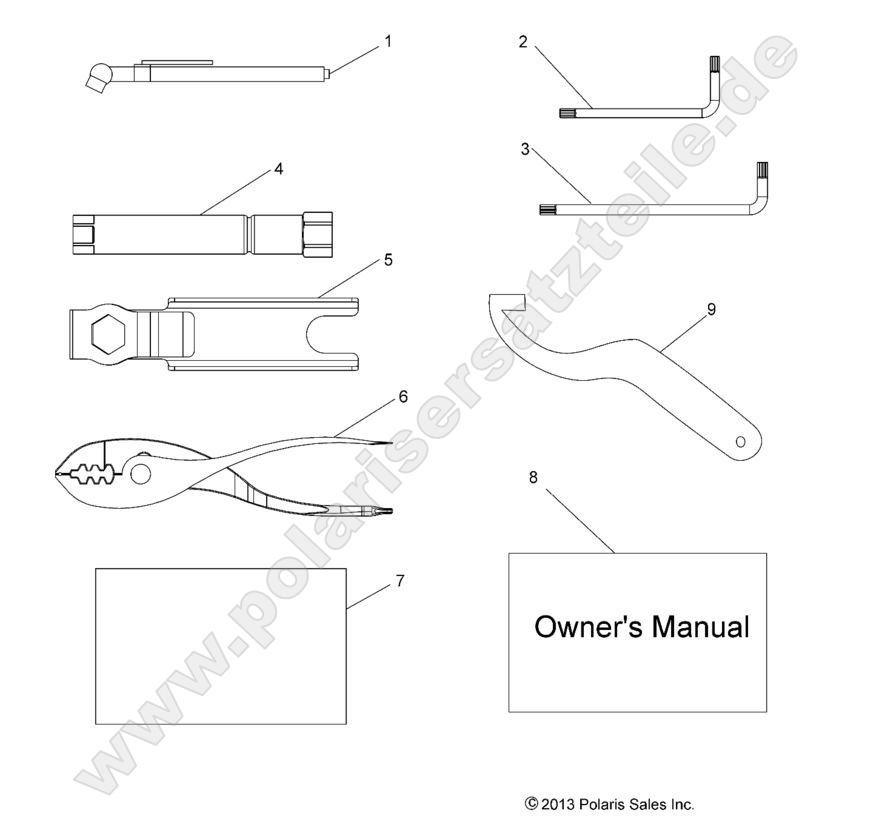 REFERENCES, TOOL KIT and OWNERS MANUAL