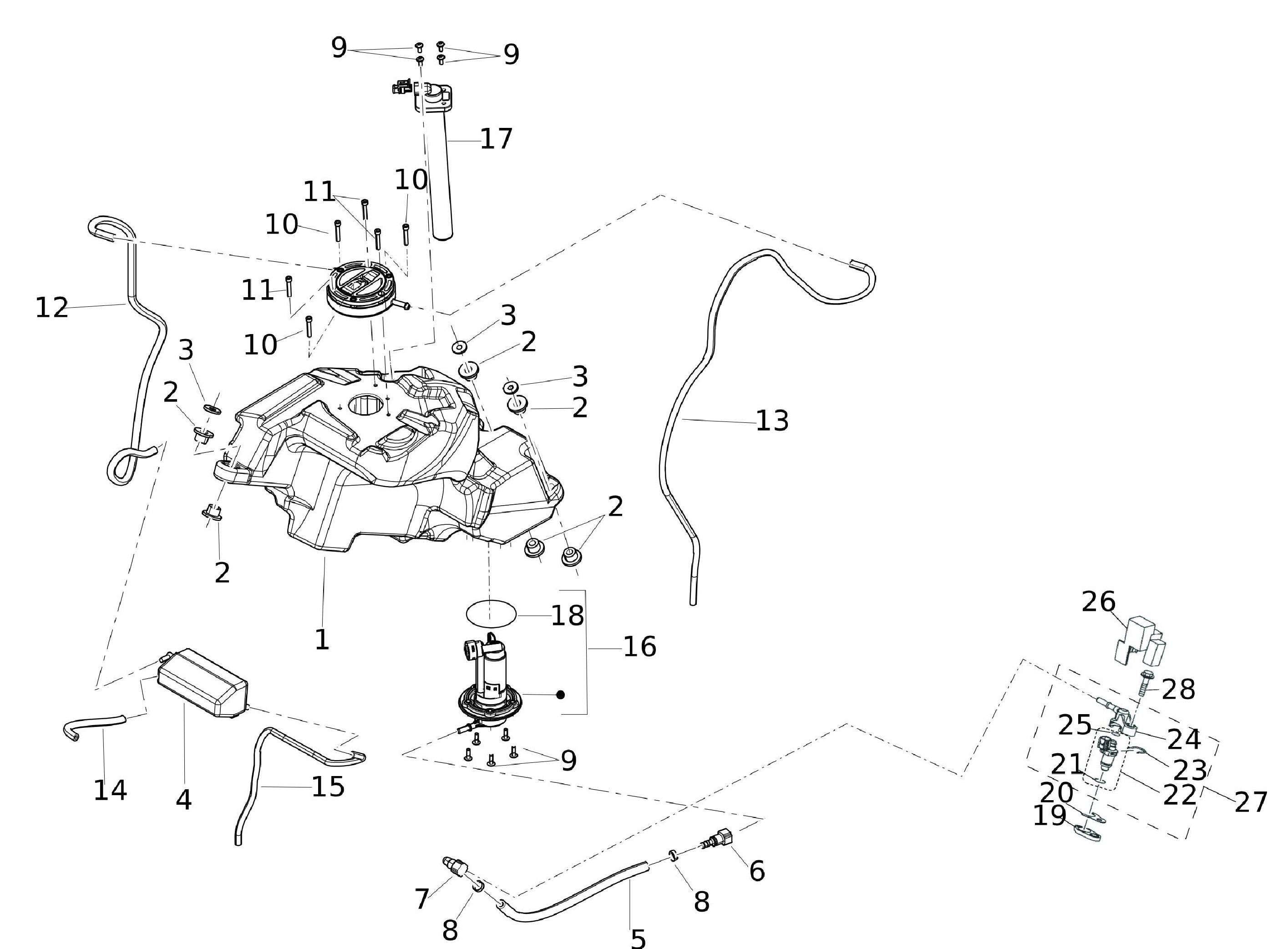 Kraftstoffsystem Kraftstoffsystem