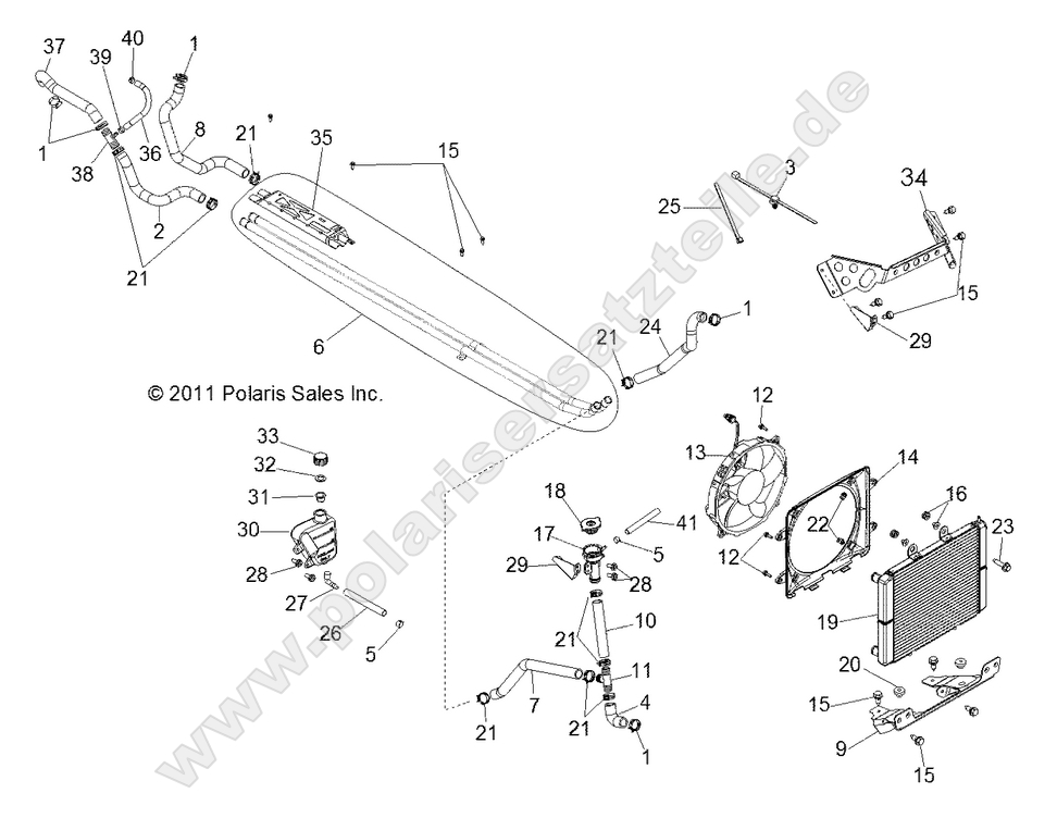 ENGINE, COOLING SYSTEM