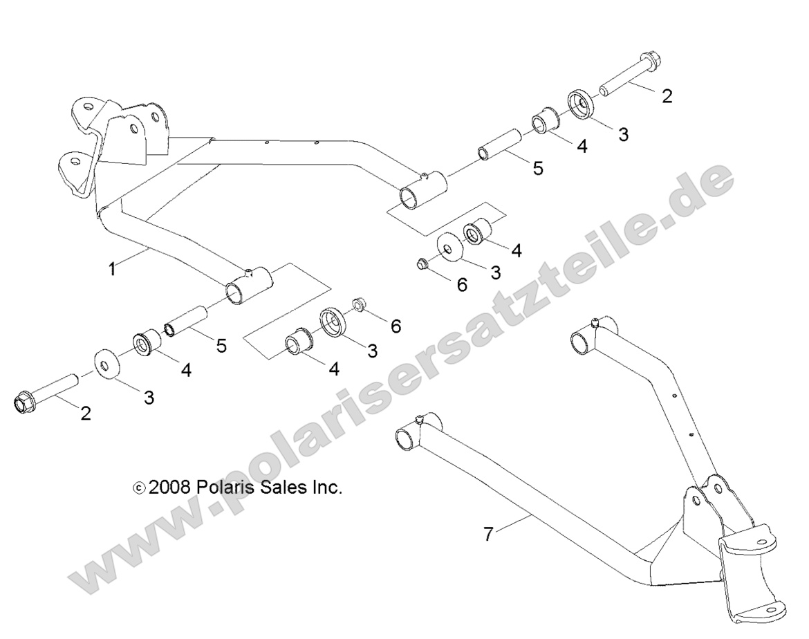 SUSPENSION, CONTROL ARM, FRONT