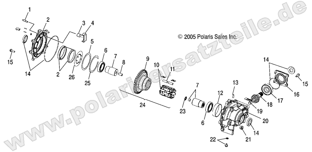 HOUSING, FRONT (DEMAND DRIVE)