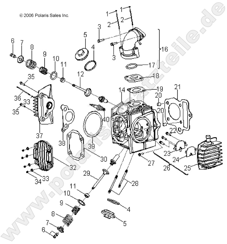 ENGINE, CYLINDER HEAD