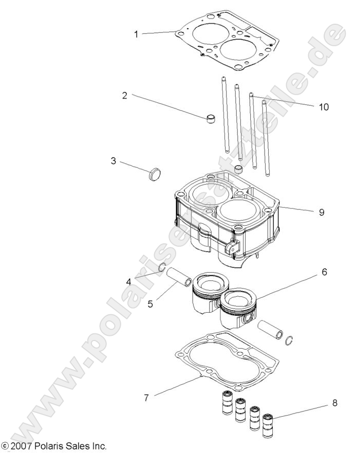 ENGINE, PISTON and CYLINDER