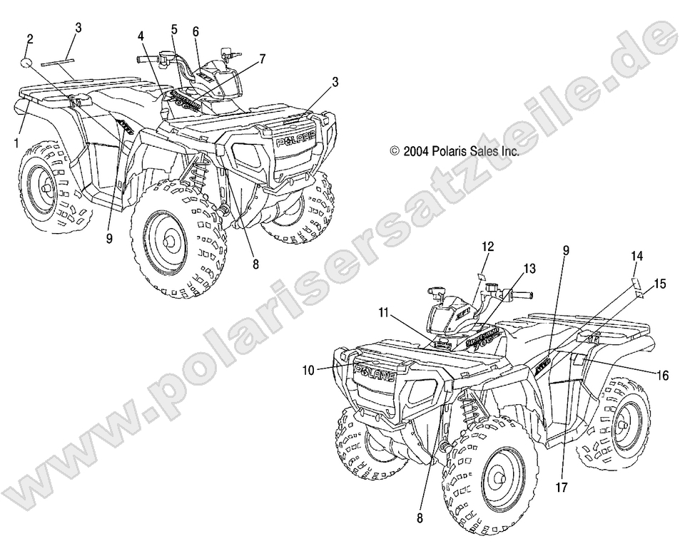 DECALS - A05MH68AC/AT