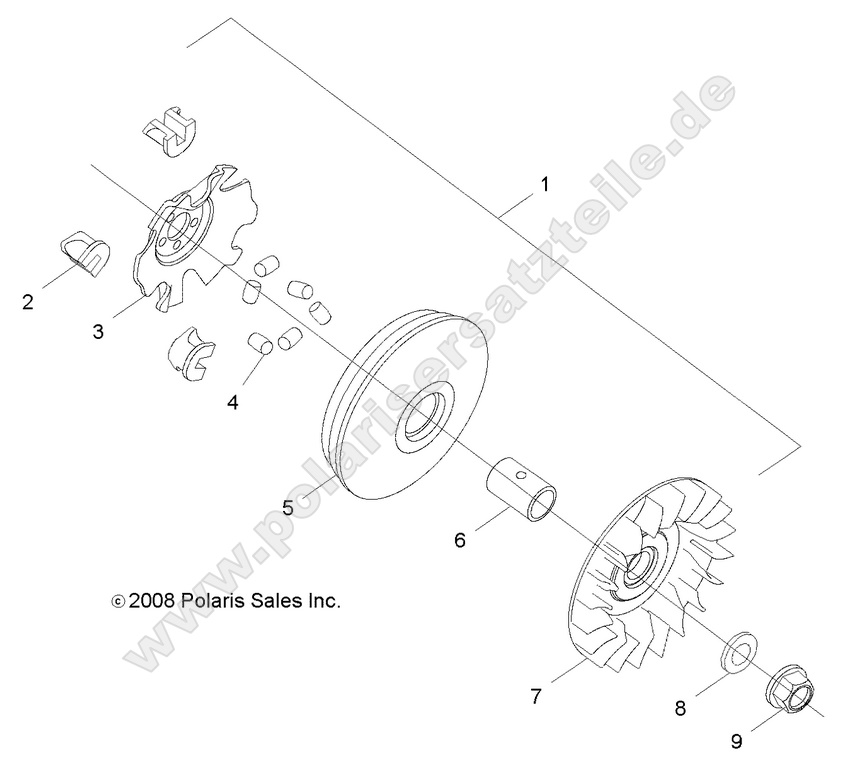 drive train clutch primary