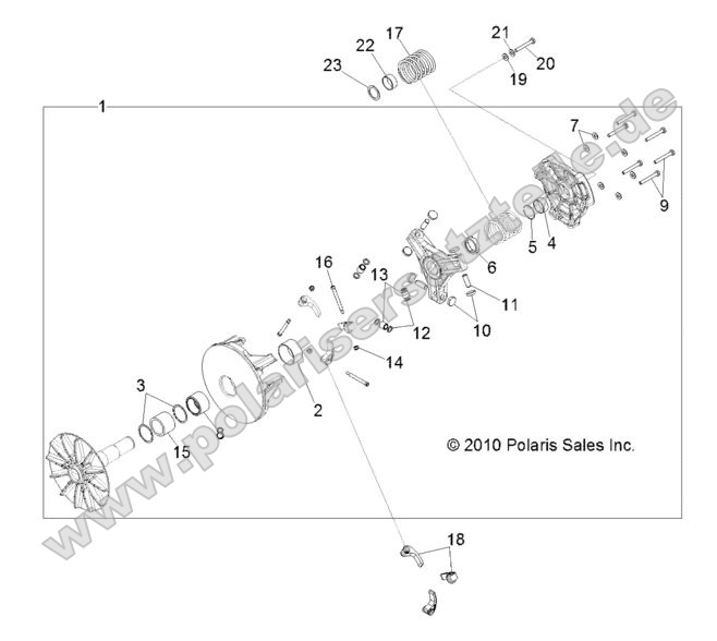 DRIVE TRAIN, PRIMARY CLUTCH