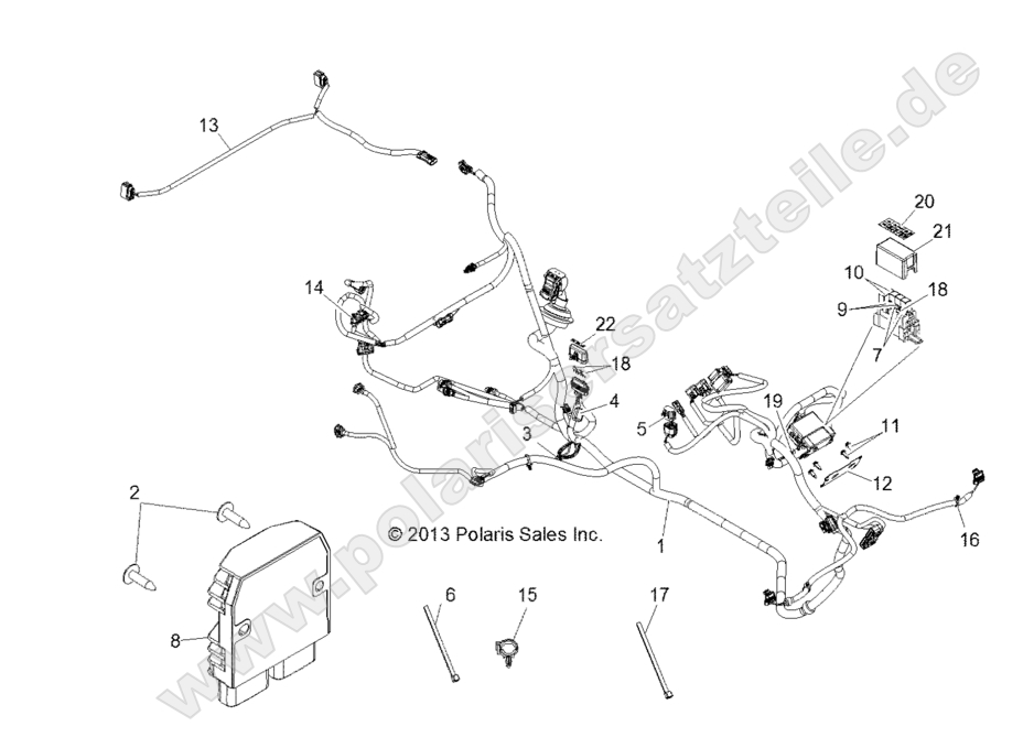 ELECTRICAL, WIRE HARNESS, EPS